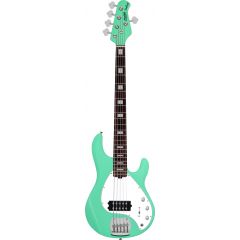 STERLING BY MUSIC MAN StingRay+ Seafoam Green, 5-cordes - Vue 1